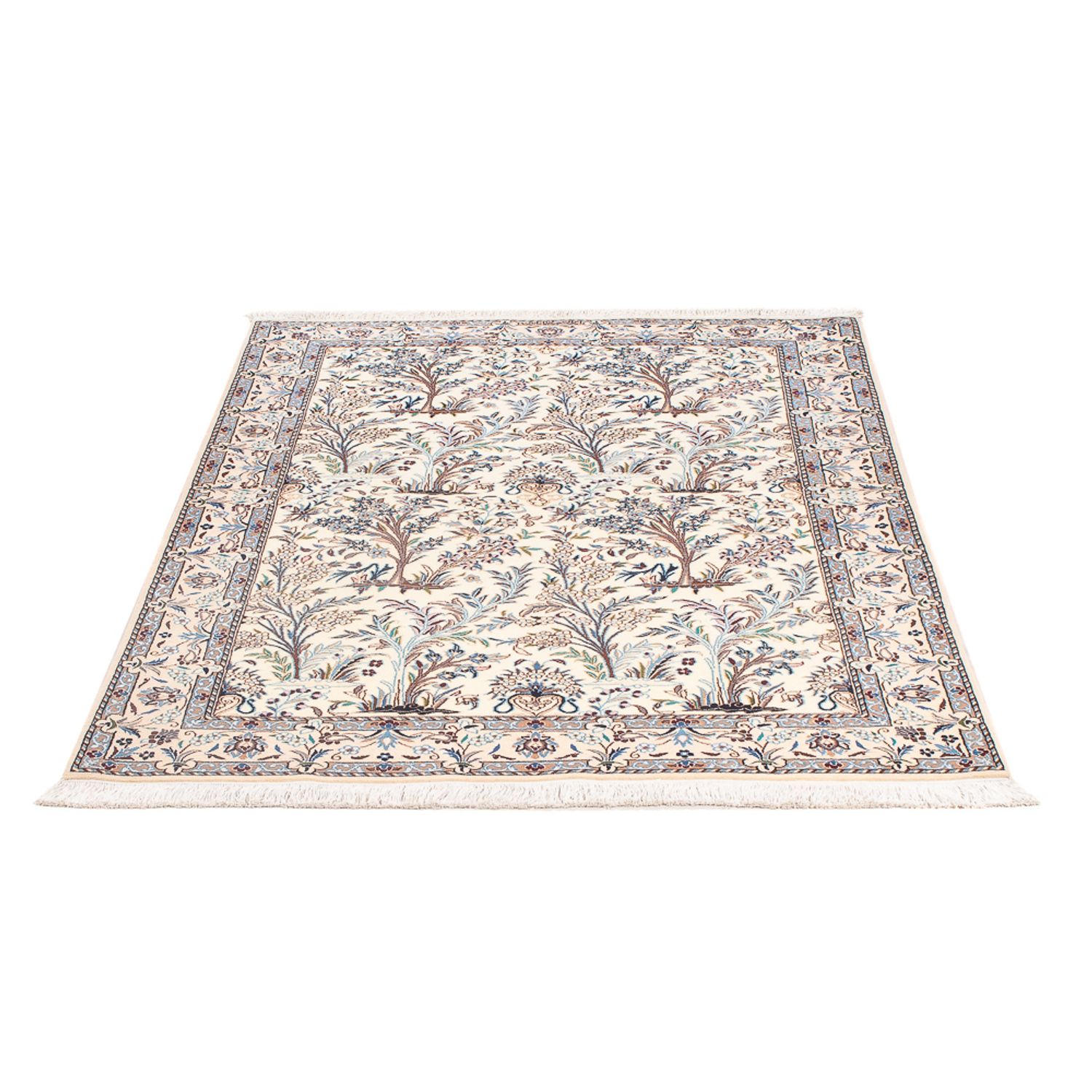 Perserteppich - Nain - Premium - 153 x 104 cm - creme