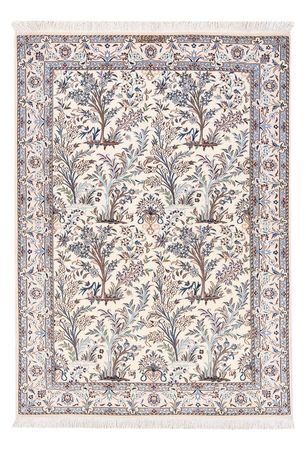 Dywan perski - Nain - Premium - 153 x 104 cm - kremowy