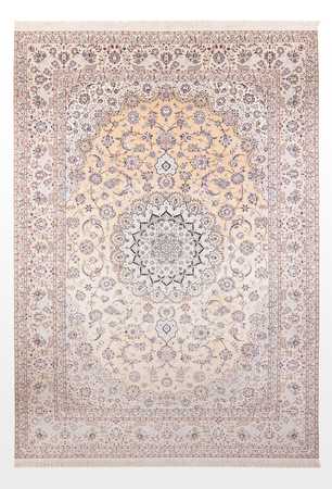 Tapis persan - Nain - Premium - 361 x 252 cm - saumon