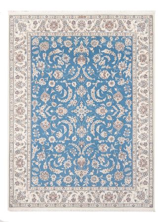 Tapete Persa - Nain - Premium - 198 x 152 cm - azul