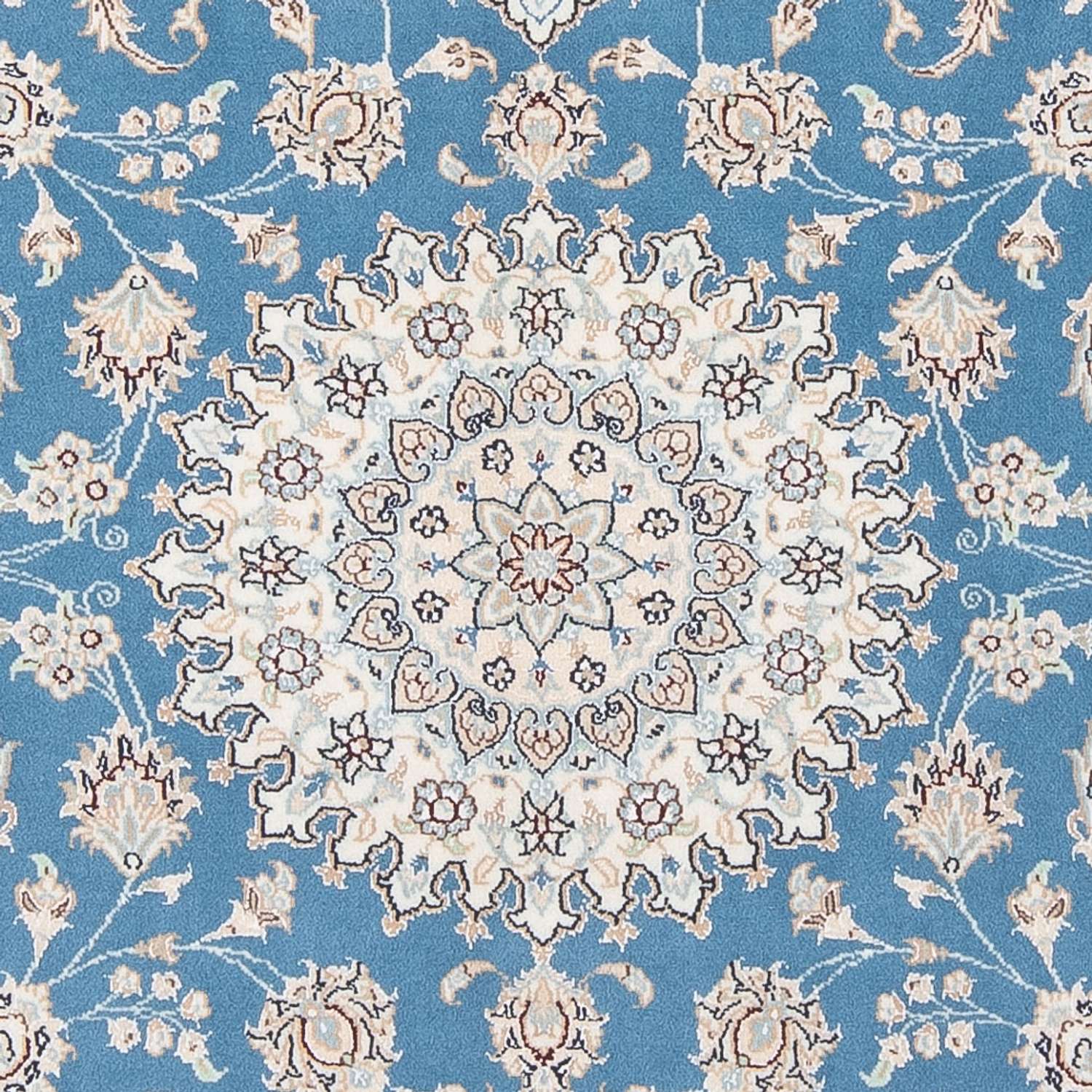 Alfombra Persa - Nain - Prima - 206 x 147 cm - azul