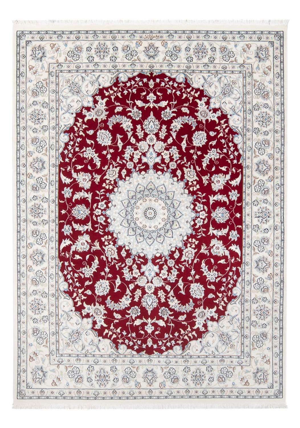 Perský koberec - Nain - Premium - 200 x 146 cm - červená