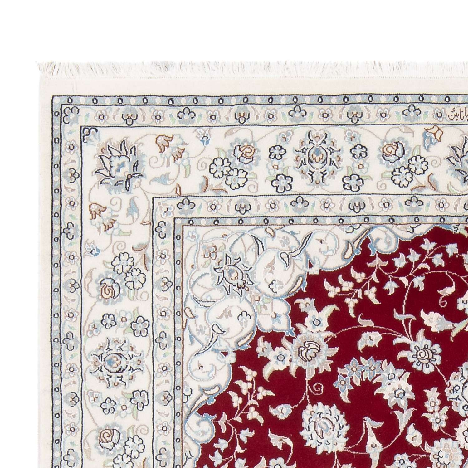 Persisk matta - Nain - Premium - 200 x 146 cm - röd