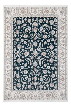 Perzisch tapijt - Nain - Premium - 210 x 148 cm - donkerblauw