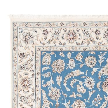 Tapis persan - Nain - Premium - 200 x 147 cm - bleu