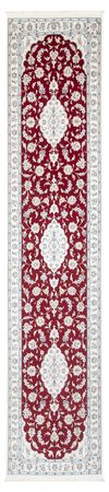 Loper Perzisch tapijt - Nain - Premium - 350 x 86 cm - rood