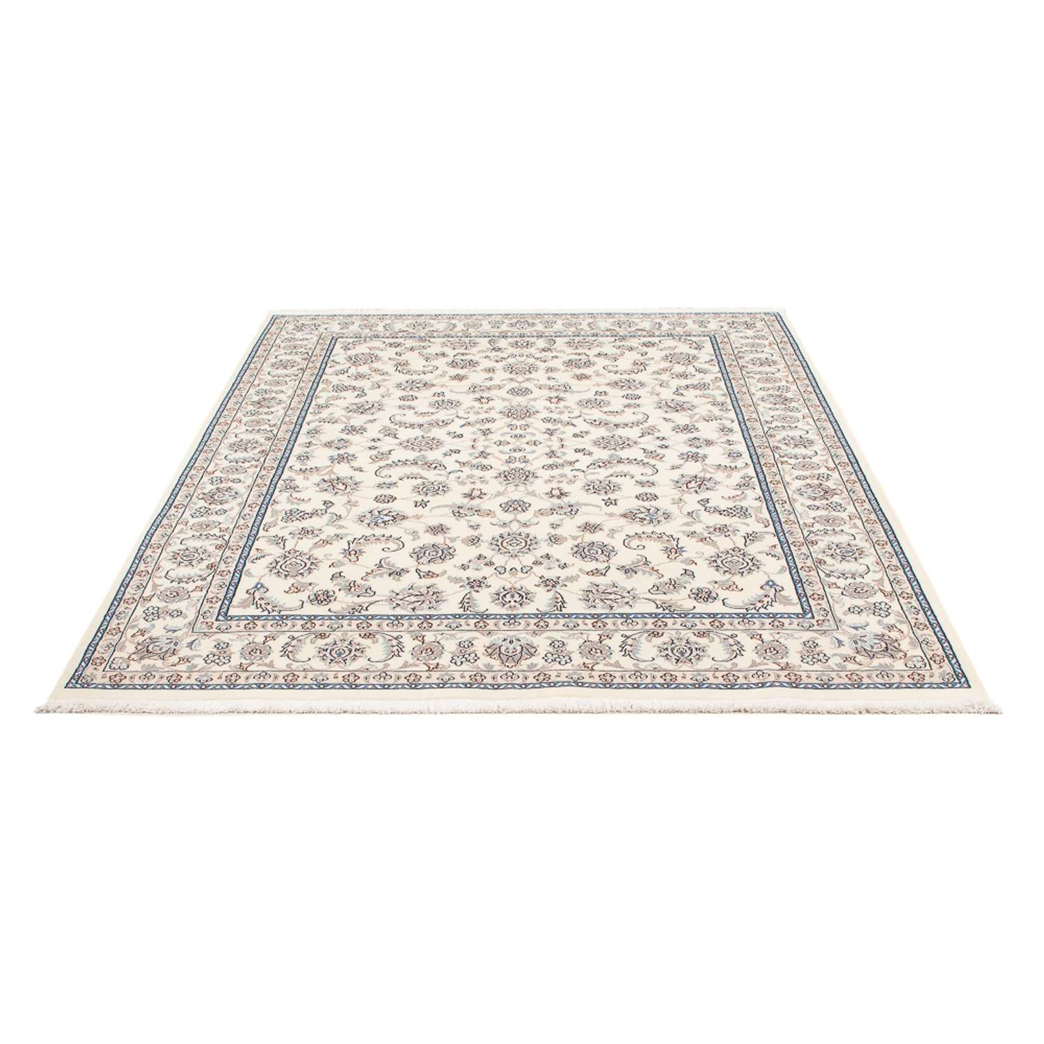 Tapis persan - Nain - Premium - 197 x 148 cm - crème