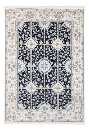 Tapis persan - Nain - Premium - 205 x 150 cm - bleu foncé