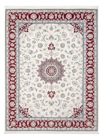 Tapis persan - Nain - Premium - 193 x 150 cm - crème