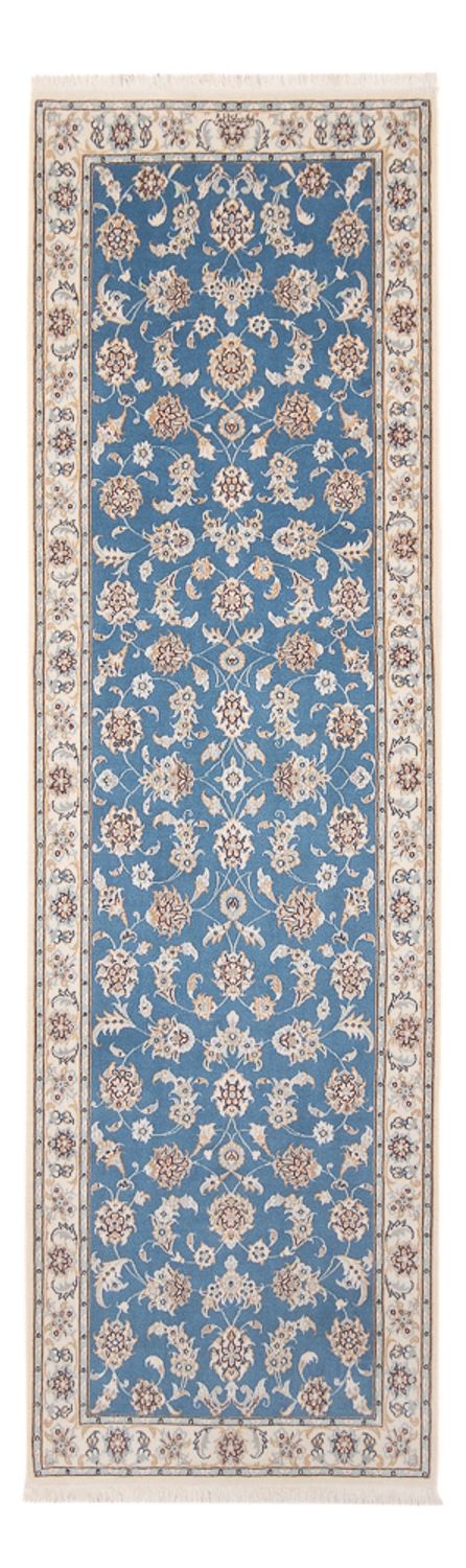 Runner Perser Rug - Nain - Premium - 248 x 81 cm - blue