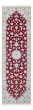 Tapis de couloir Tapis persan - Nain - Premium - 243 x 81 cm - rouge