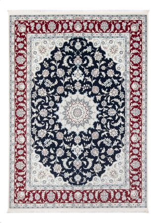 Alfombra Persa - Nain - Prima - 204 x 150 cm - azul oscuro