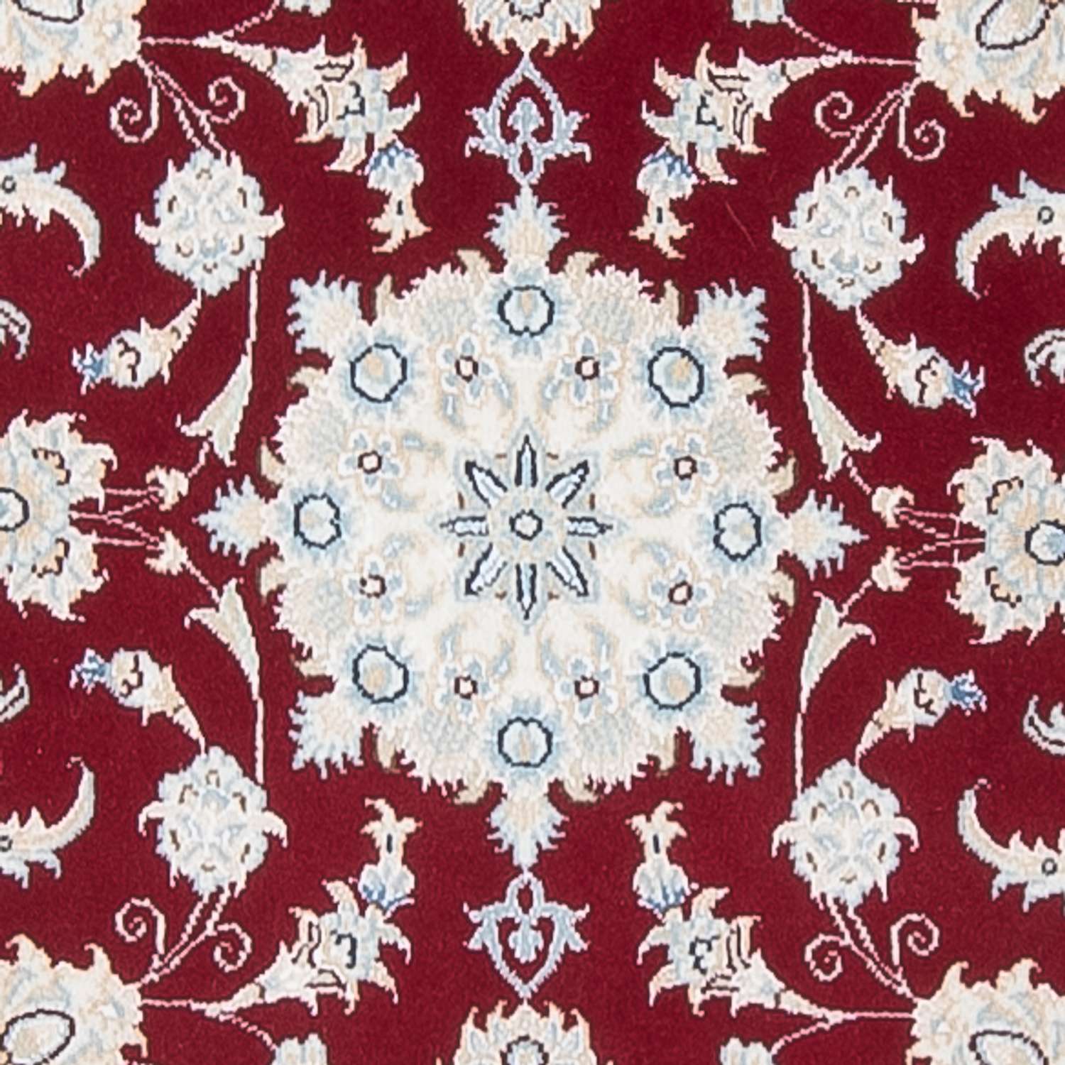 Tapis de couloir Tapis persan - Nain - Premium - 295 x 81 cm - rouge
