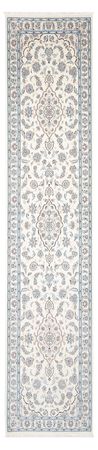 Tapis de couloir Tapis persan - Nain - Premium - 350 x 84 cm - crème