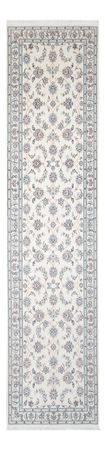 Tapis de couloir Tapis persan - Nain - Premium - 314 x 81 cm - crème