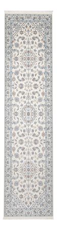 Tapis de couloir Tapis persan - Nain - Premium - 295 x 80 cm - crème