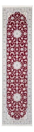 Corredor Tapete Persa - Nain - Premium - 297 x 81 cm - vermelho