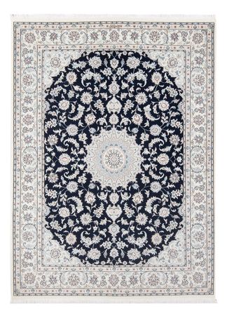 Tapete Persa - Nain - Premium - 200 x 150 cm - azul escuro