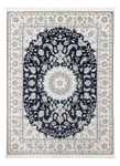 Persisk teppe - Nain - Premium - 196 x 148 cm - mørkeblå