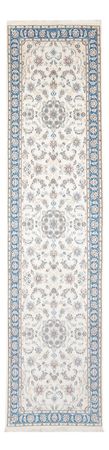 Tapis de couloir Tapis persan - Nain - Premium - 300 x 80 cm - crème