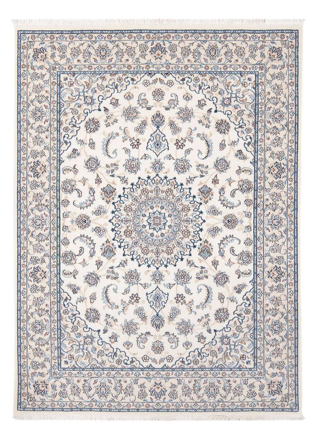 Persisk teppe - Nain - Premium - 200 x 150 cm - krem