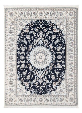 Tapete Persa - Nain - Premium - 199 x 150 cm - azul escuro