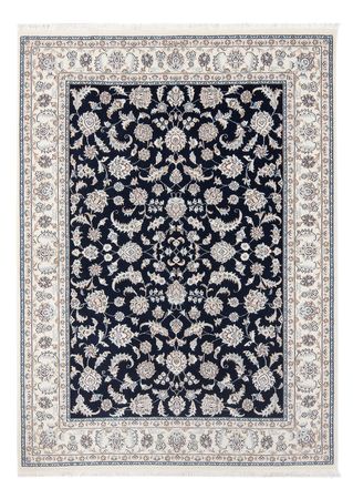 Tapete Persa - Nain - Premium - 205 x 148 cm - azul escuro