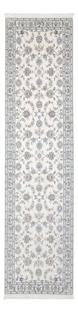 Tapis de couloir Tapis persan - Nain - Premium - 301 x 82 cm - crème