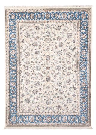 Tapis persan - Nain - Premium - 204 x 148 cm - crème