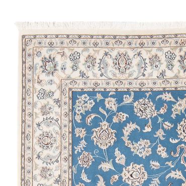 Tapis persan - Nain - Premium - 203 x 150 cm - bleu