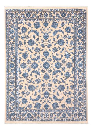 Tapis persan - Nain - Premium - 200 x 150 cm - beige clair