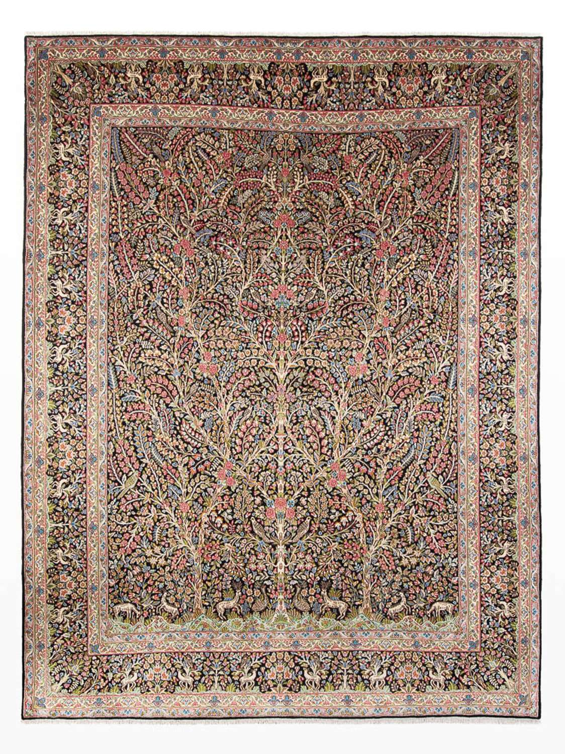Persisk teppe - klassisk - Royal - 328 x 253 cm - mørkeblå