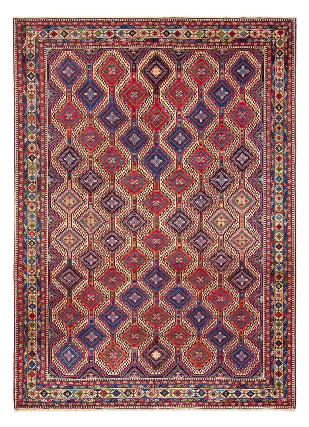 Alfombra persa - Nómada - 343 x 250 cm - multicolor