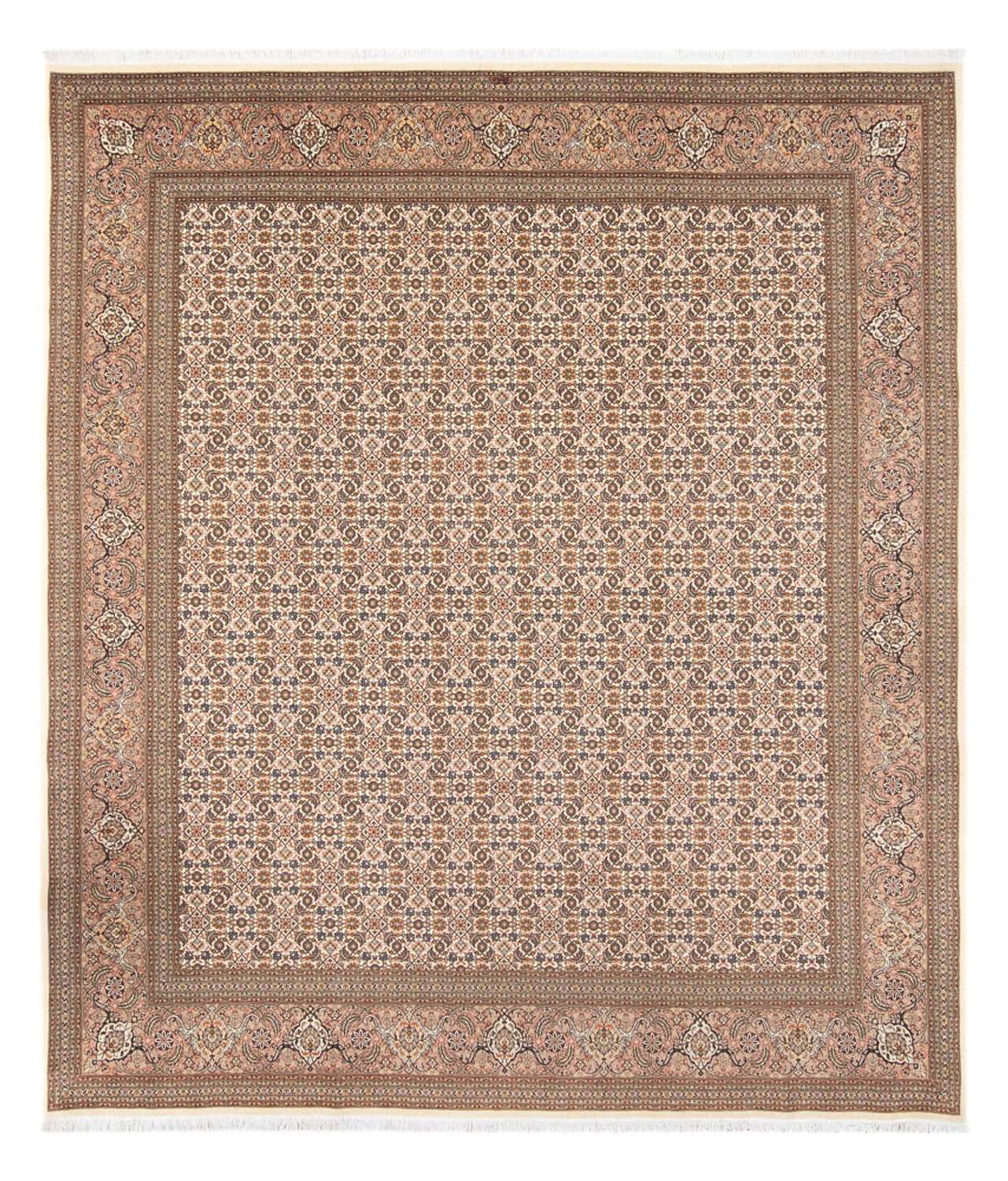Persisk teppe - Tabriz - Royal - 290 x 253 cm - mørk beige