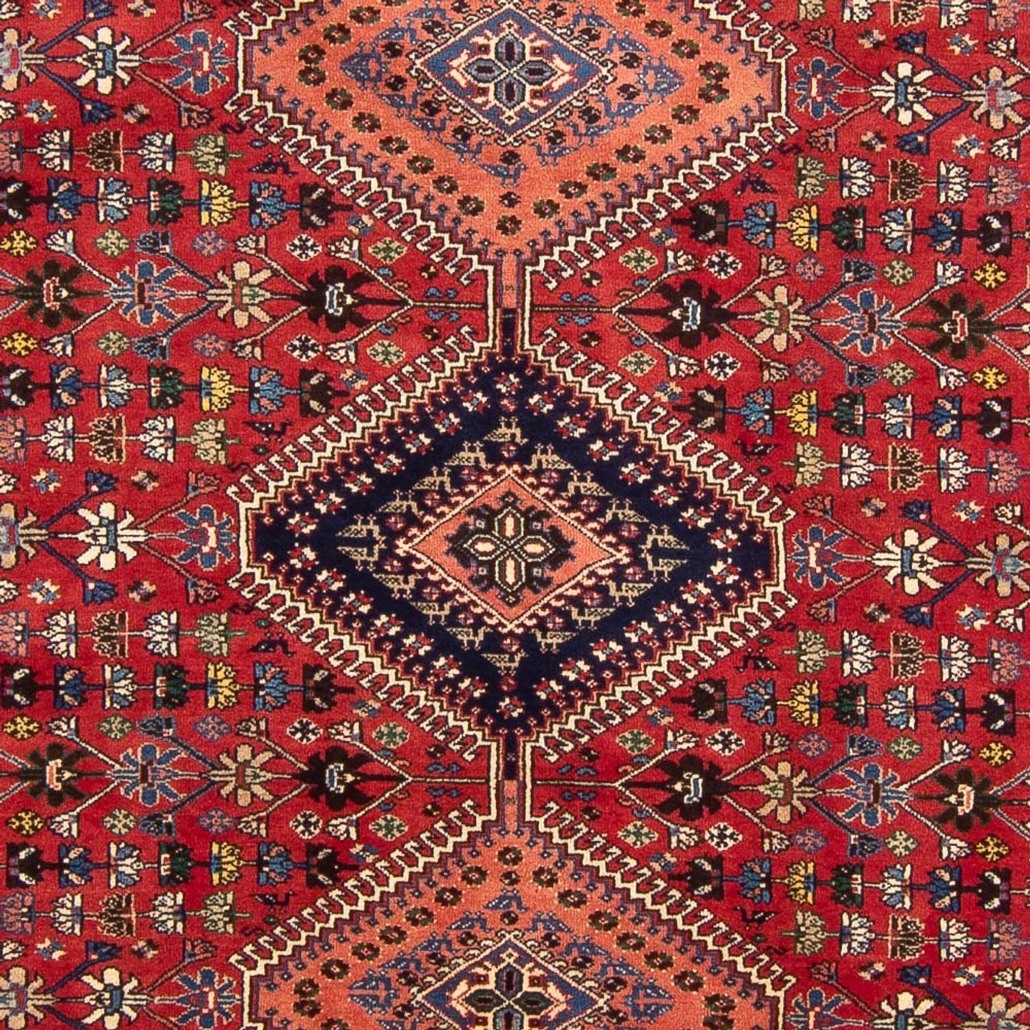 Tapis persan - Nomadic - 300 x 208 cm - rouge