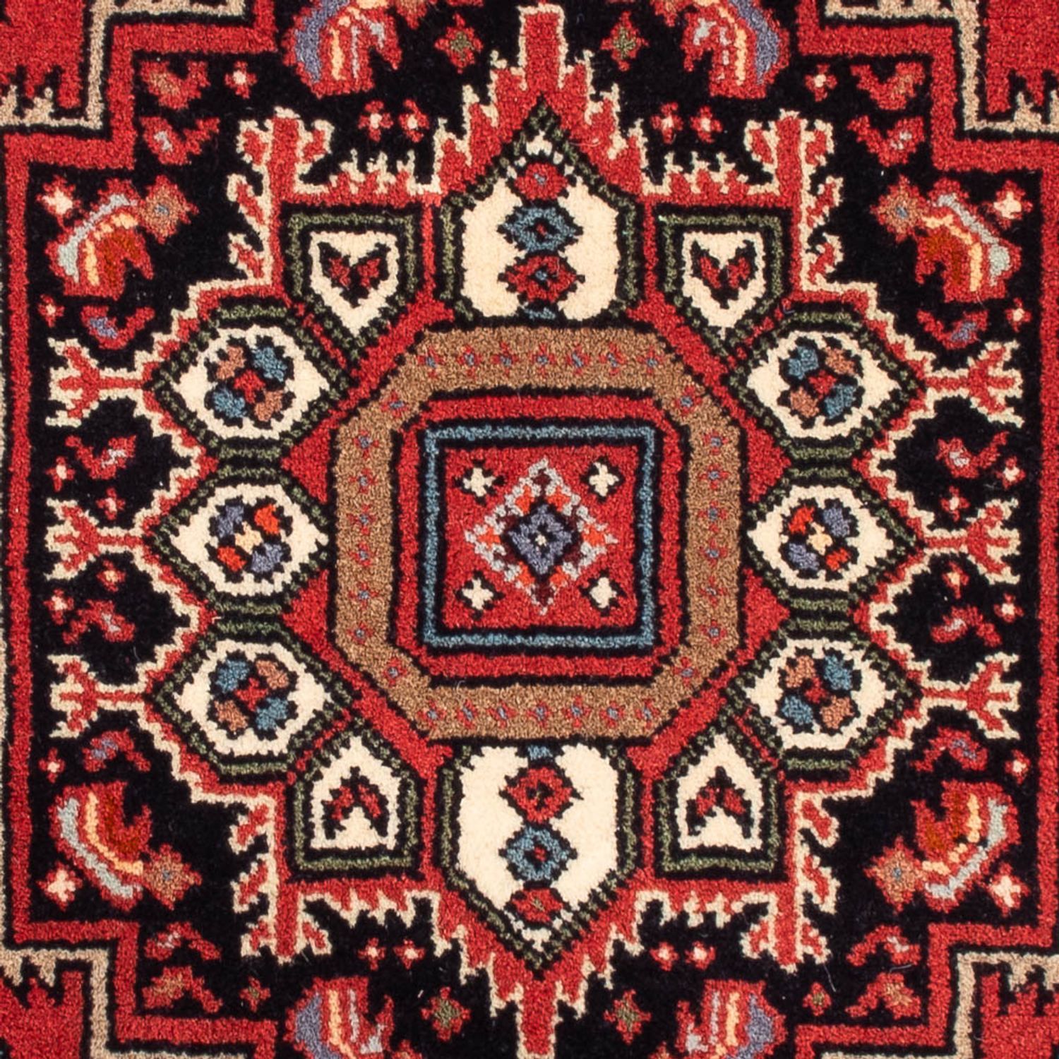 Alfombra persa - Nómada - 86 x 63 cm - rojo