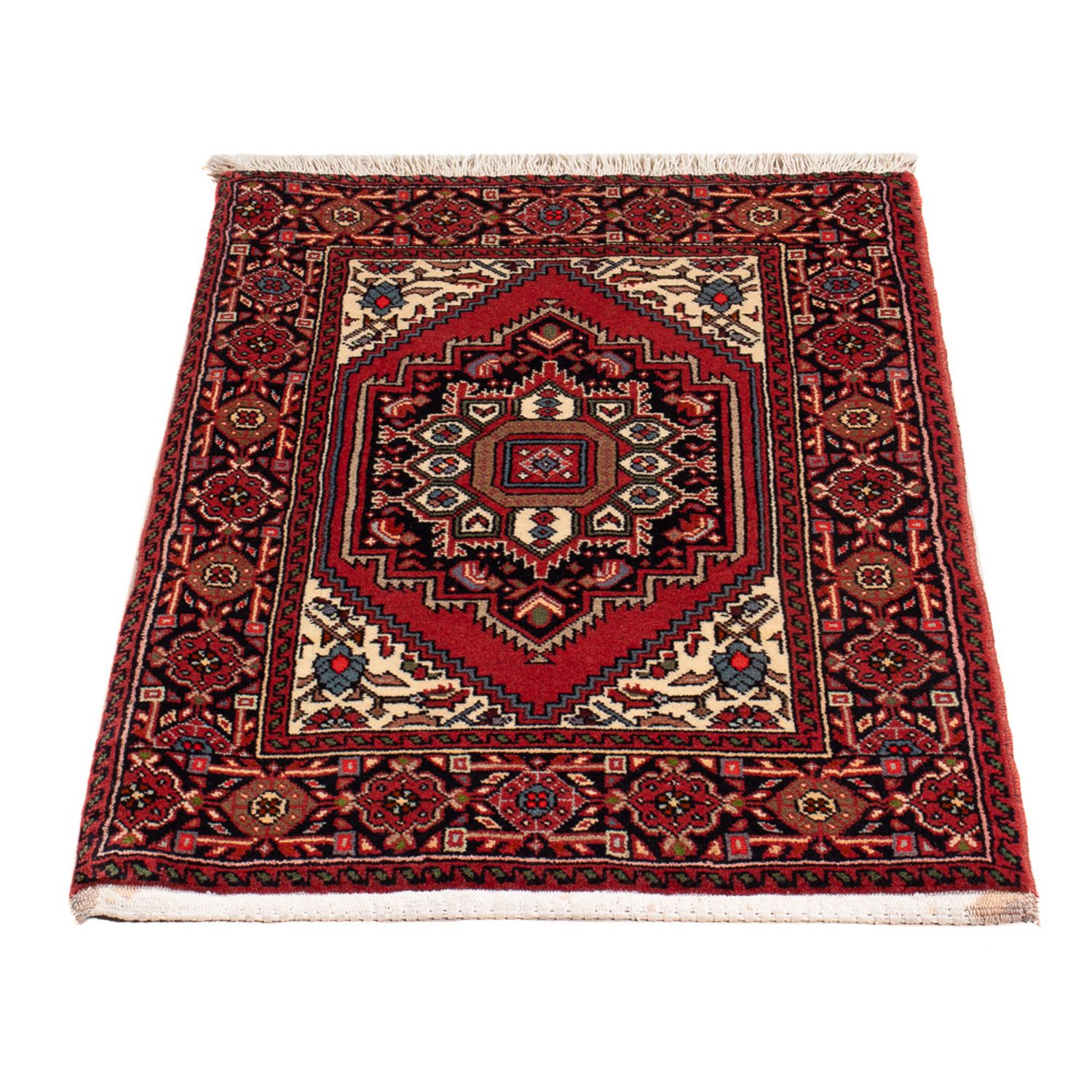 Perserteppich - Nomadic - 86 x 63 cm - rot