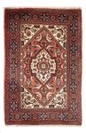 Tapis persan - Nomadic - 80 x 53 cm - rouge