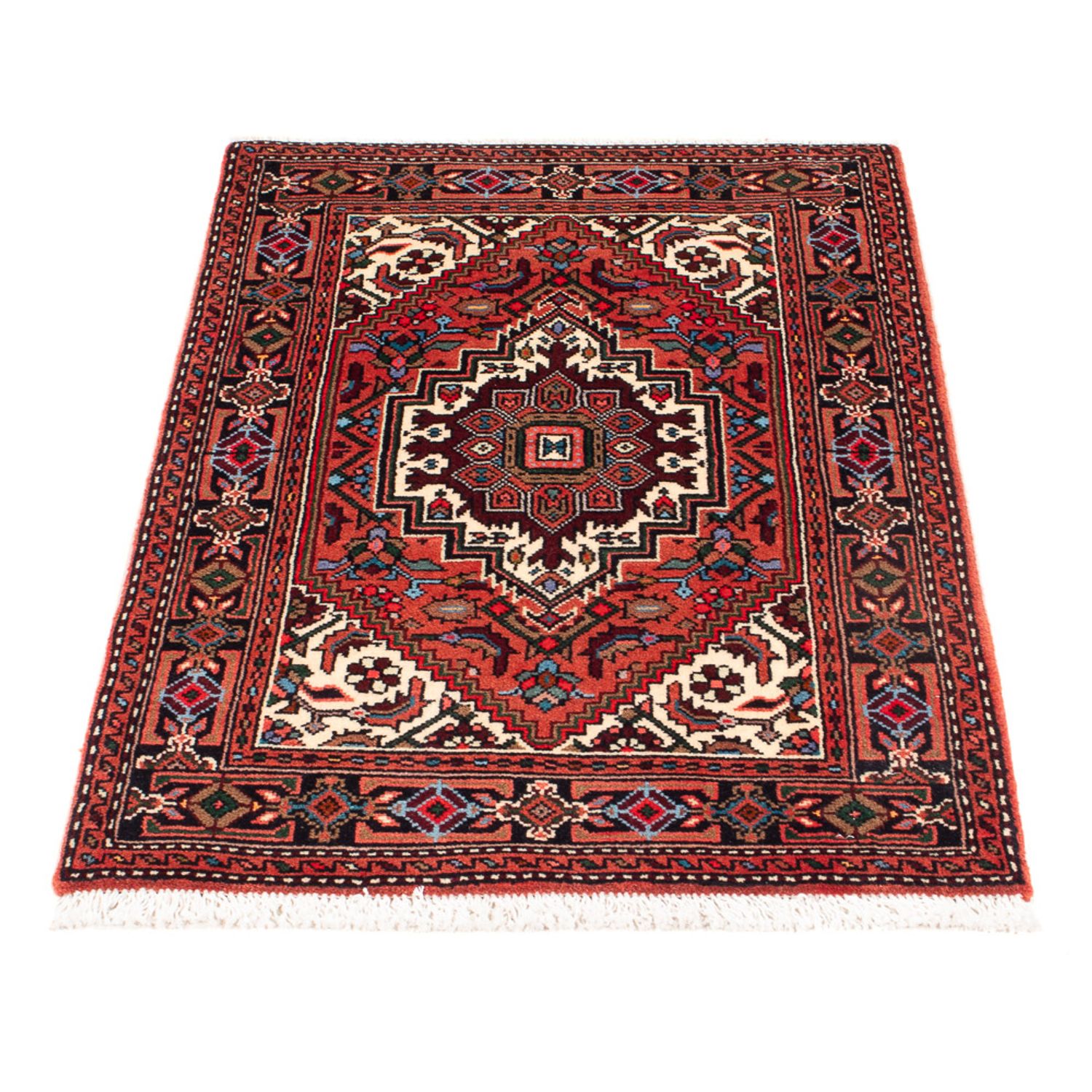 Perserteppich - Nomadic - 86 x 53 cm - rot