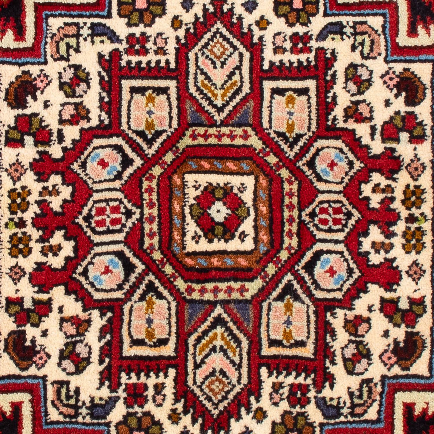 Alfombra persa - Nómada - 100 x 57 cm - rojo