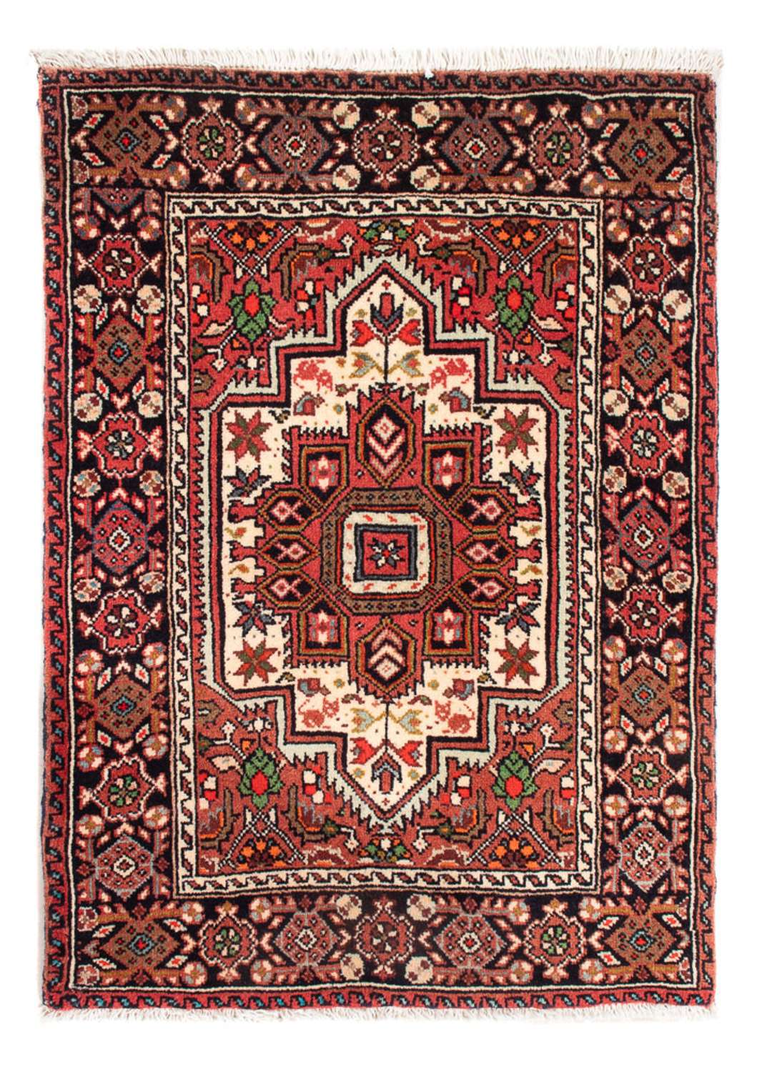 Alfombra persa - Nómada - 72 x 52 cm - rojo