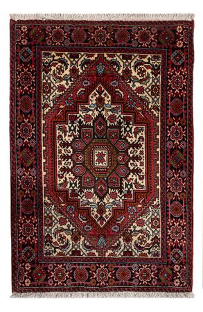 Tapis persan - Nomadic - 93 x 62 cm - rouge