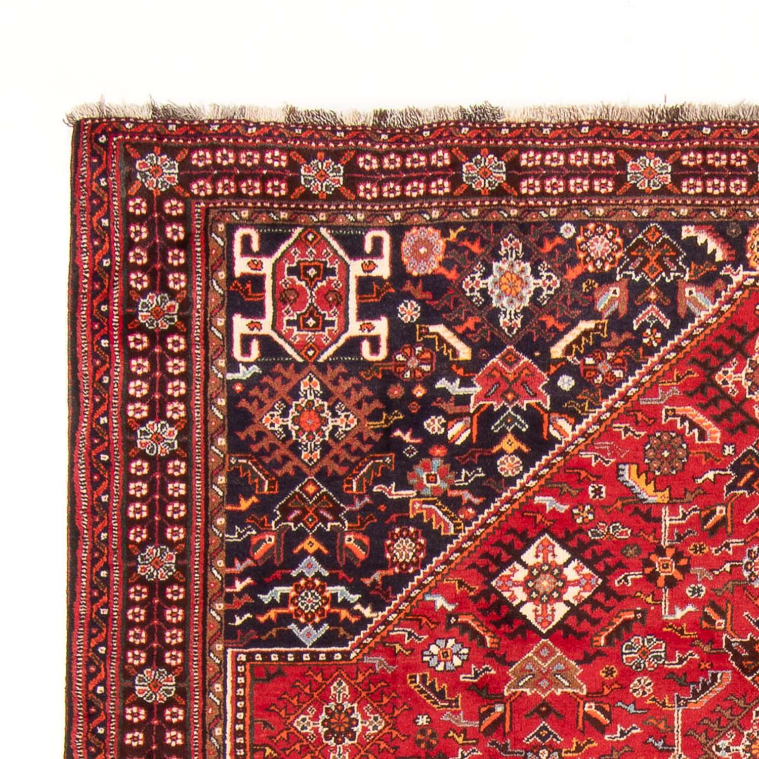 Tapis persan - Nomadic - 290 x 208 cm - rouge