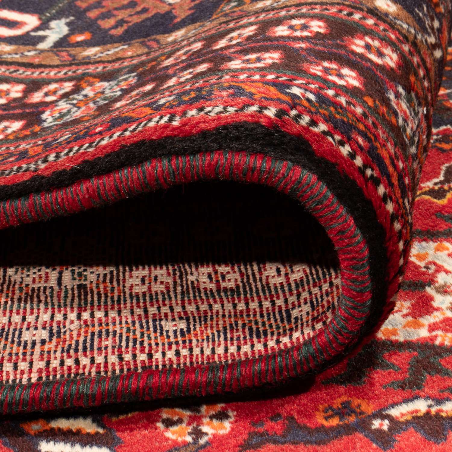 Tapis persan - Nomadic - 290 x 208 cm - rouge