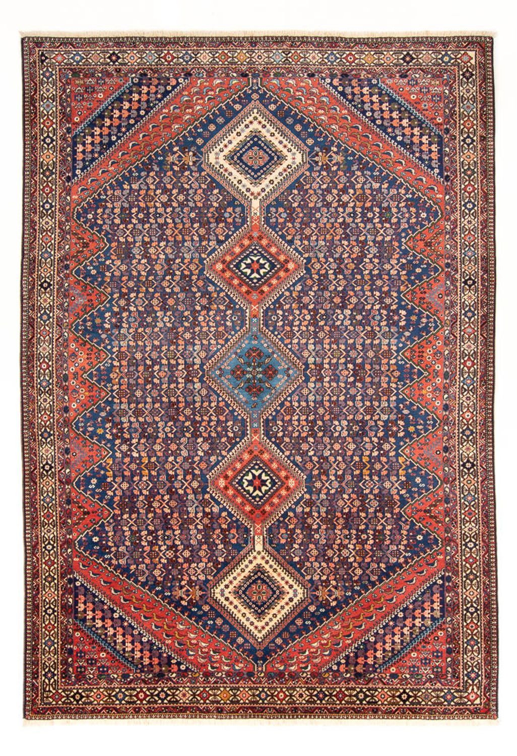 Tapis persan - Nomadic - 305 x 205 cm - bleu