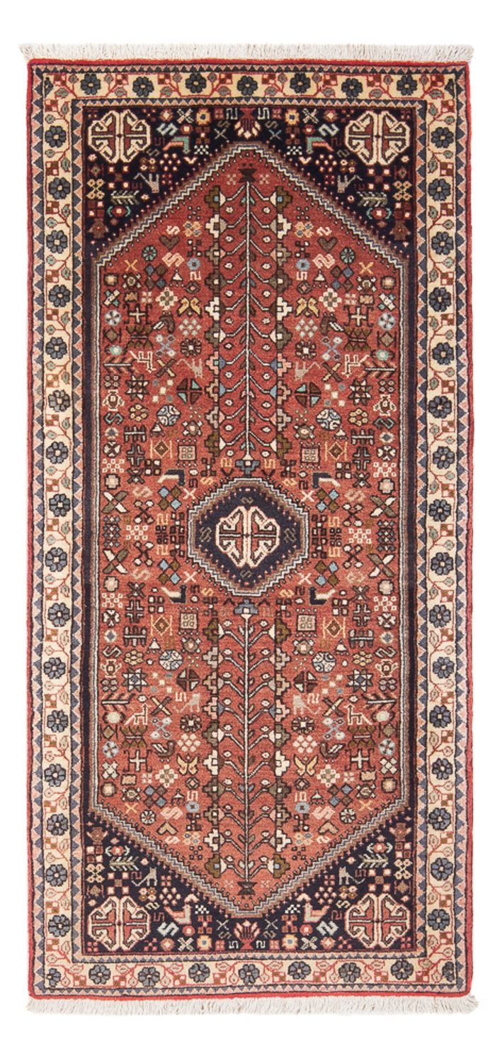 Tapis persan - Nomadic - 148 x 64 cm - rouge