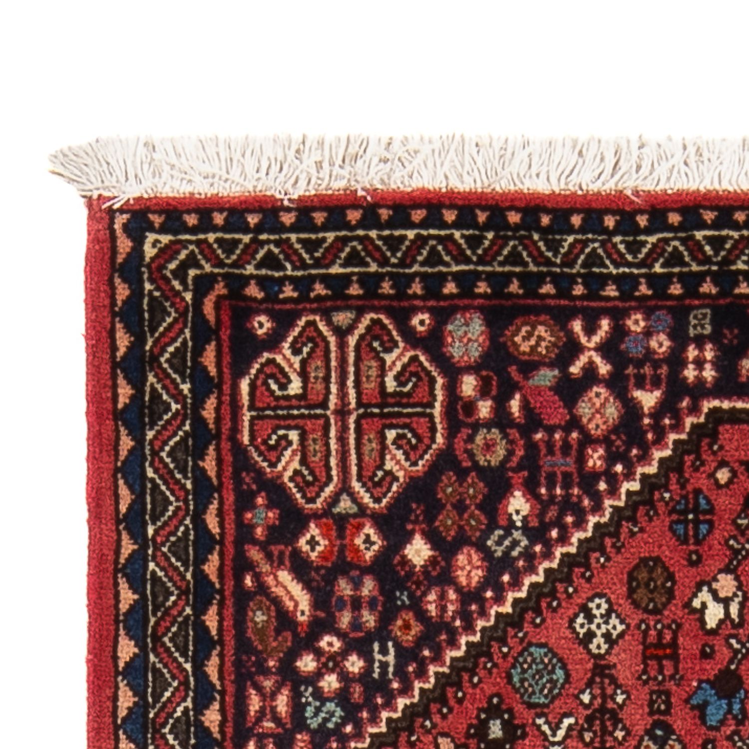 Tapis persan - Nomadic - 147 x 70 cm - rouge