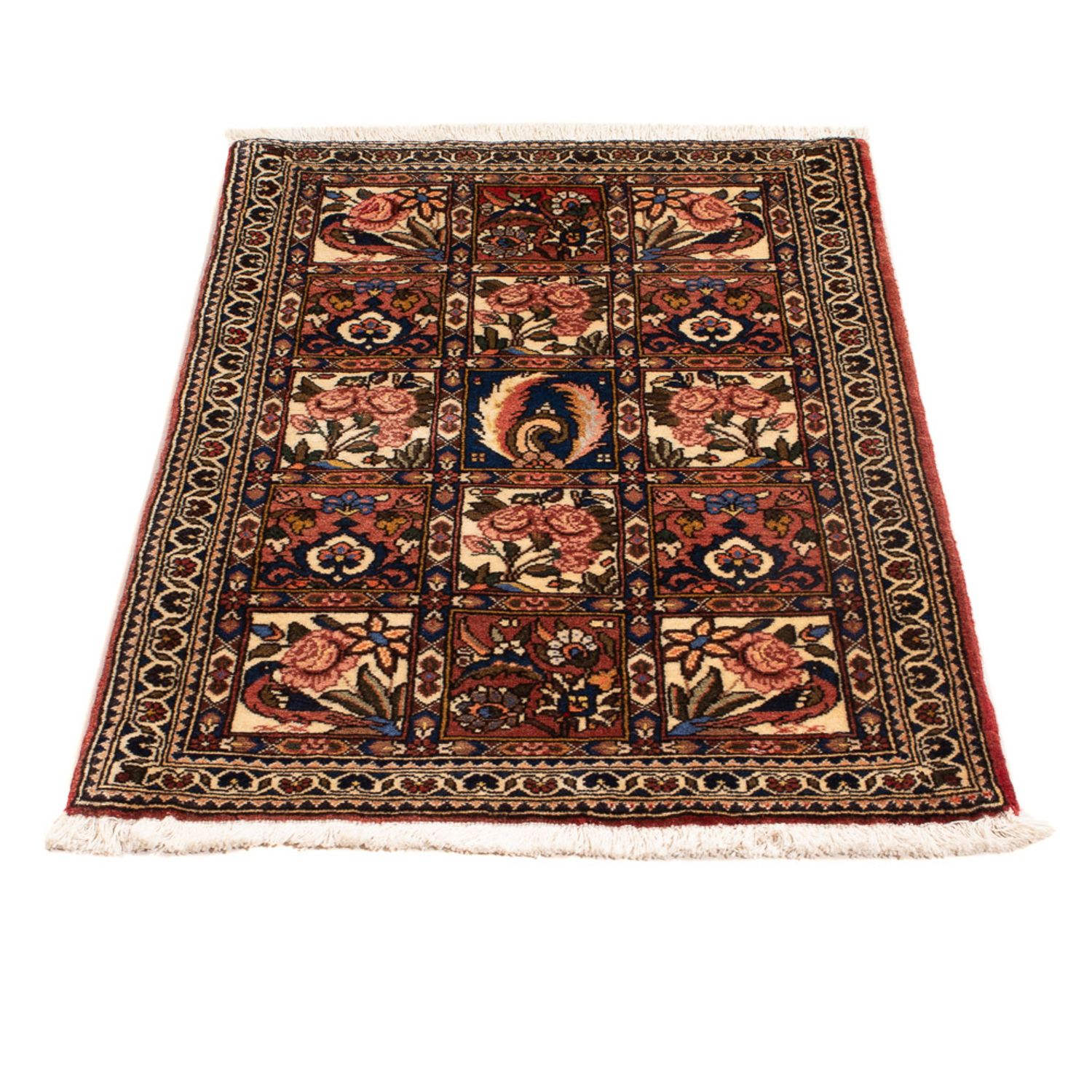 Tapis persan - Nomadic - 100 x 70 cm - multicolore