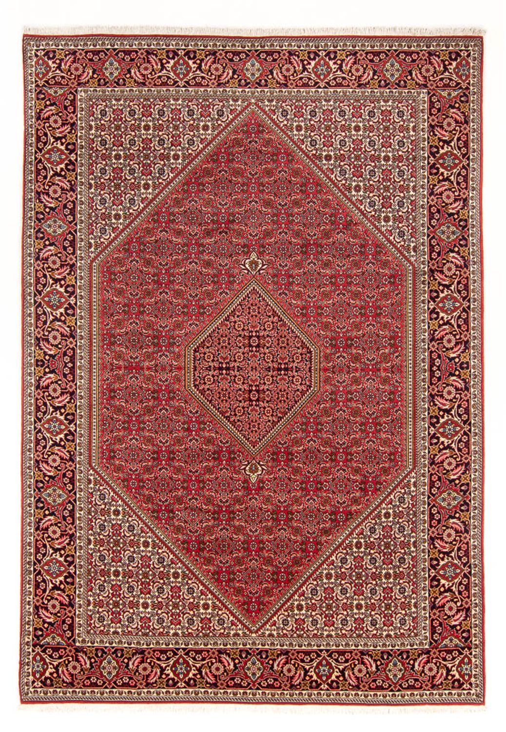 Tapete Persa - Bijar - Royal - 290 x 192 cm - vermelho