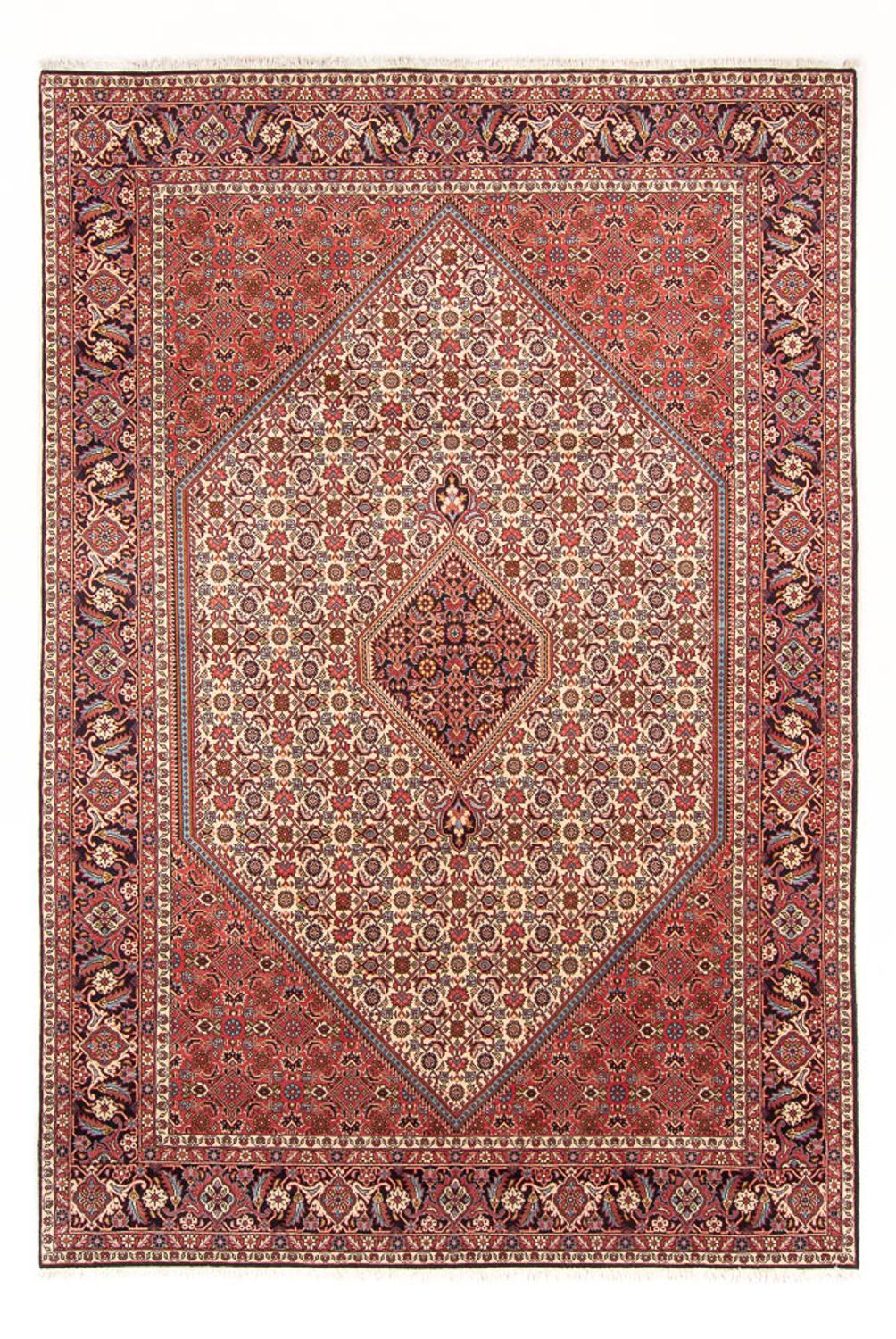 Perski dywan - Bijar - Royal - 298 x 200 cm - czerwony